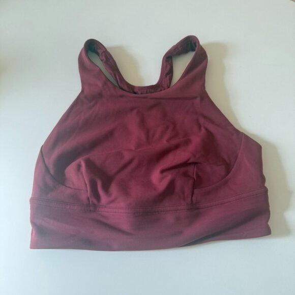 Lululemon Wunder Train Longline Bra *Medium Support, C/D Cup - 8 Mulled Wine - Picture 3 of 4